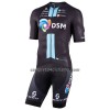 Completo Maglia + Pantaloncino con bretelle 2023 Team DSM Manica Corta Bianco